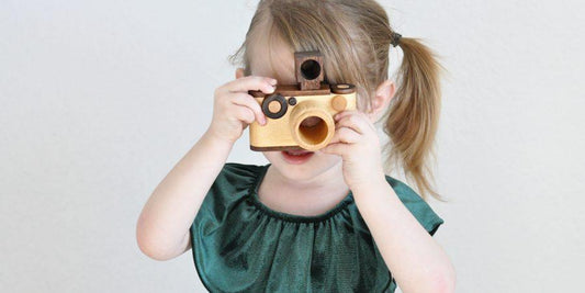 A Little Girl and Her Camera - Father's Factory