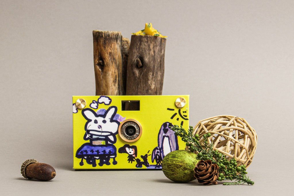 Father's Factory PaperCam paper digital camera is a fun and easy to use working digital camera with recycled paper case for any beginner photographers.