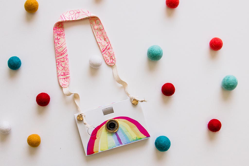 Limited Edition Super 8 Wooden Toy Camera Strap