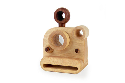 Polaroid Style Wooden Toy Camera