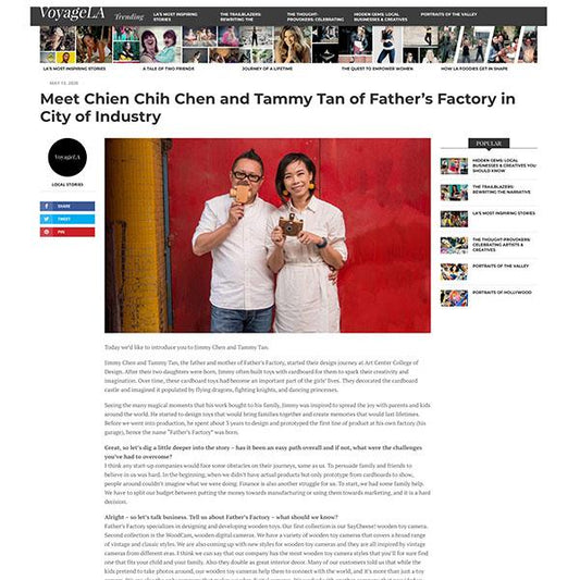 Meet Father's Factory on Voyage LA - Father's Factory