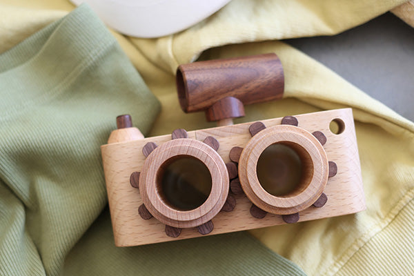 Explore our eco-friendly double lens wooden toy camera, crafted with precision to ignite imagination and creativity. This durable wooden camera inspires storytelling, fun, and the love of photography in children. Invest in this timeless and educational toy for skill development today!